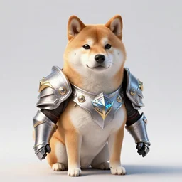 daedric armor, realistic face anthropomorphic shiba inu, daedric armor, stuning 3 d render, masterpiece, glowing aura, by donato giancola and greg rutkowski and wayne barlow and zdzisław beksinski