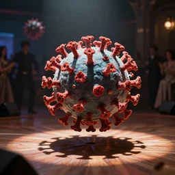 a virus on the dance floor