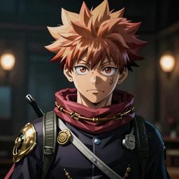 Realistic Bakugou from my hero academia, hyper realism, dark atmosphere, cinematic shot, intricate, ornate, photorealistic, ultra detailed, realistic, 100mm, photography, octane, high definition, depth of field, bokeh, 8k, artstation