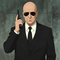 Groucho Marx as Agent 47 in 'Hitman'