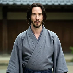 keanu reeves in a kimono by victo ngai