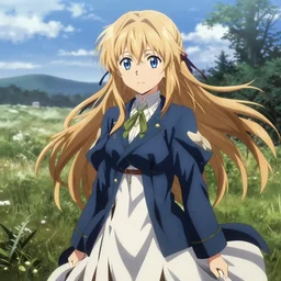 realistic semi-realism Violet Evergarden real