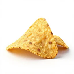 marble nachos, stylized 3d render, isolated on a pure white background, centered, entire object in frame, sharp focus, soft studio lighting