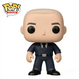 “ very very intricate photorealistic jeff bezos funko pop, detailed studio lighting, 8 k, white background, award - winning crisp details ”