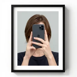 well - framed, centralized, max caulfield from life is strange, taking a picture, face covered by the polaroid camera, a stock photo by helen dahm, shutterstock contest winner, art photography, dslr camera, dslr, telephoto lens