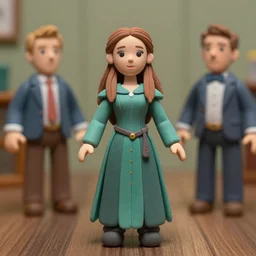 product photography of a plasticine action figure doutzen kroes as arwen, depth of field, zeiss lens, detailed, centered, by erwin olaf, joop geesink, wes anderson, breathtaking, 8 k resolution, extremely detailed, beautiful, establishing shot, realistic materials, hyperrealistic
