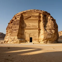 art installation in al - ula