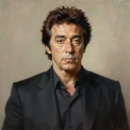 painting of al pacino by rene magritte, hd, 4 k, detailed, award winning