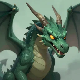 a dragon, sharp focus, smooth, digital illustration, by mcbess