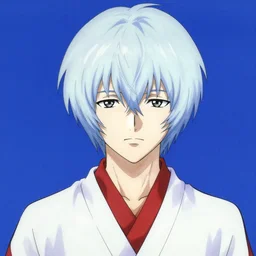 tonemapped portrait of soulless divine rei ayanami by ruan jia, yoshitaka amano, fauvism