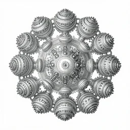 guido borelli da caluso, smooth paper with detailed line work, Mandelbulb, Exquisite detail perfect symmetrical, silver details, hyper detailed, bold intricate ink illustration, smooth textures, steampunk, smoke, neon lights, starry sky, steampunk city, liquid polished metal