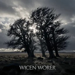 wind of winter in the black boughs