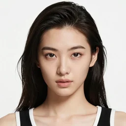 Chanel advertising campaign portrait.