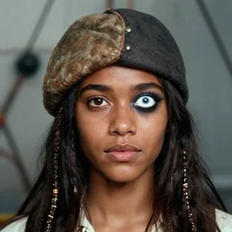 3 0 0 0 turanga leela, one - eyed captain of the planet express ship, portrait photography feroflex photorealistic studio lighting ektachrome detailed intricate face details, ultradetails, beautiful face