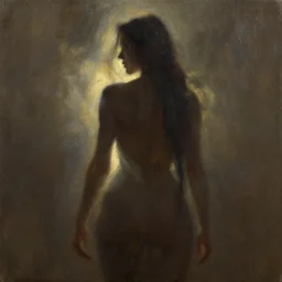 awesome stuff. oil painting by award - winning concept artist. backlighting, chiaroscuro.