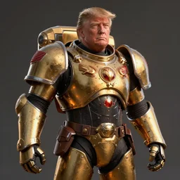donald trump is a space marine, complex 3 d render, hyper detailed, ultra sharp, cinematic, natural soft light, rim light, octane render, artstation, art by artgerm and greg rutkowski and alberto seveso