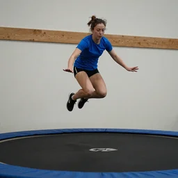 jerma on a trampoline