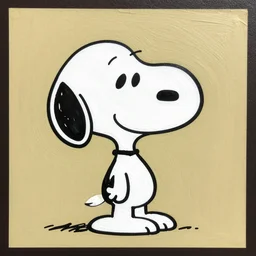 snoopy in cancun, paint, art, carton