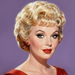 portrait of lucille ball, digital painting, 4k, anime key visual, artstation, kuvshinov ilya