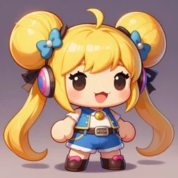 kawaii brawl stars cute character, digital painting in the style of kiira onew and paul chambers, trending on artstation, pixiv, beautiful, detailed, intricate