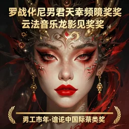 illustration of a mythical dragon with bright red lips and makeup, intricate detail, head portrait, creature concept art, award - winning, cinematic dramatic lighting