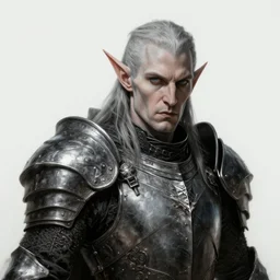 the elven dark lord, full metal armor, necromancer | | realistic shaded, fine details, fine - face, realistic shaded lighting painting by greg rutkowski, diego gisbert llorens, magali villeneuve, artgerm, jeremy lipkin, michael garmash, rob rey