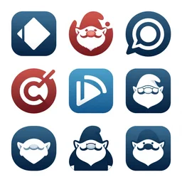 dwarf, video game, abstract logo marks