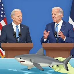 joe biden debates a shark, wiki how