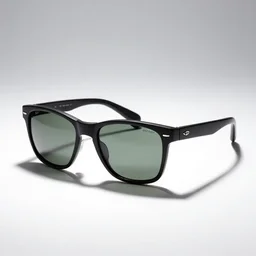 sleek sunglasses, professional product shot, isolated on a pure white background, centered, entire object in frame, sharp focus, soft studio lighting