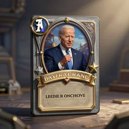 Biden on Hearthstone card
