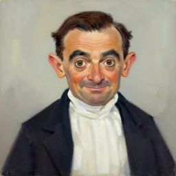 artwork of mr beans by ross tran, by joe fenton, by anato finnstark, brush strokes, 4 k resolution
