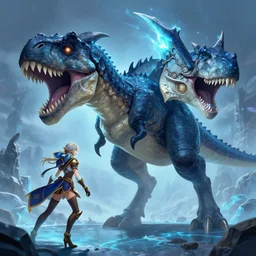 beotodus boss of monster hunter world iceborn worldboss guild raid digital painting bioluminance alena aenami artworks in 4 k design by lois van baarle by sung choi by john kirby and artgerm style pascal blanche and magali villeneuve