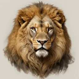 stunning lion god of strength portrait, skull, fantasy, intricate, elegant, highly detailed, digital painting, artstation, concept art, smooth, sharp focus, illustration, art by afshar petros and krenz cushart and artem demura and tony sandoval