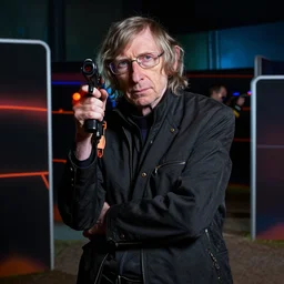 stephen hawking wins a brutal lazer tag tournament