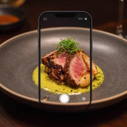high end restaurant food, product photo, trending on social media