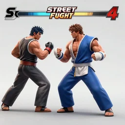game screen shot, street fighter 4