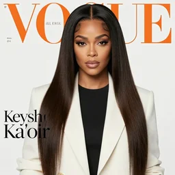 Volodymyr Zelensky dressed like Keyshia Ka'oir  on the cover of the Vogue magazine