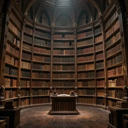 ancient elvish library, cinematic