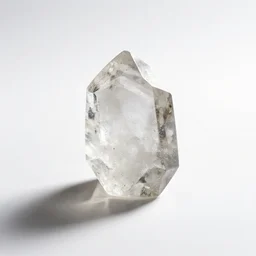 crystal sashimi, studio product photography, isolated on a pure white background, centered, entire object in frame, sharp focus, soft studio lighting