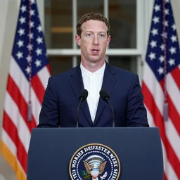mark zuckerberg as the president of the united states
