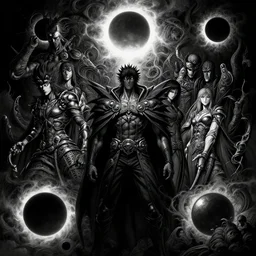 epic professional digital art of eclipse from berserk manga, dark fantasy painted, intricate, detailed, detailed, foreboding, by leesha hannigan, wayne haag, reyna rochin, ignacio fernandez rios, mark ryden, iris van herpen,, epic, stunning, gorgeous, much wow, cinematic, masterpiece.