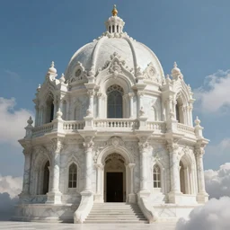 beautiful ornate heavenly marble rococo megastructure, fine art, macro, 4 k, ultra - hd, angelic, insanely detailed and intricate, hypermaximalist, elegant, ornate, hyper realistic, super detailed,