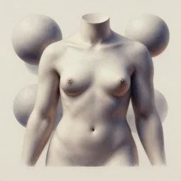 abstract human body, Fine Art, Mural, Platonic Solids, Soft Body, Squishy