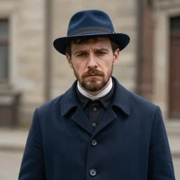 thirty years old lee evans as a ( ( sad ) ), ( ( whimsical ) ) 1 9 th century eastern european postman. detailed soft focus interesting lights, portrait by nancy ekholm burkert