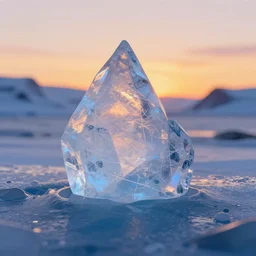 a detailed focus stacked macro shot of ice during sunset in iceland digital painting, artstation, concept art, smooth, sharp focus, illustration