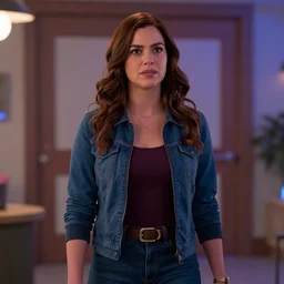 America Chavez, live action, highly detailed promotional film still