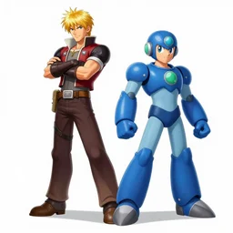 Dante from DMC and Zero from Megaman