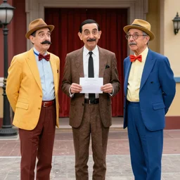 Mr. Bean meets The Three Stooges