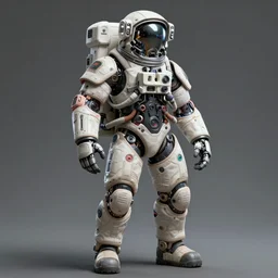 hyperrealistic portrait of a cyborg monster astronaut, full body portrait, well lit, intricate abstract. cyberpunk, intricate artwork, by Tooth Wu, wlop, beeple. octane render,in the style of Jin Kagetsu, James Jean and wlop, highly detailed, sharp focus, intricate concept art, digital painting, ambient lighting, 4k,