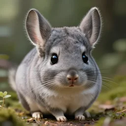 very beautiful portrait of an extremely cute and adorable little chinchilla, smooth, perfect face, fantasy, character design by mark ryden and pixar and hayao miyazaki, sharp focus, concept art, intricate detail, cinematic lighting, hyperrealistic, 3 5 mm, diorama macro photography, 8 k, nature